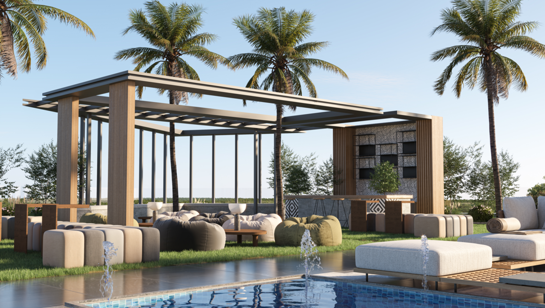 SAMANA Barari Avenue — vue extérieure à Majan (Dubailand)