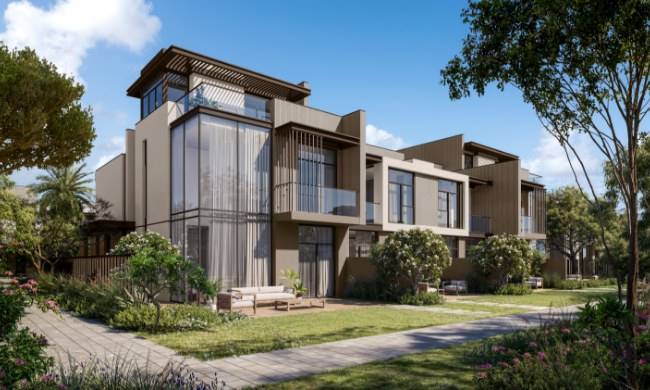 La Tilia at Villanova — exterior view in Dubai Land (Dubailand)
