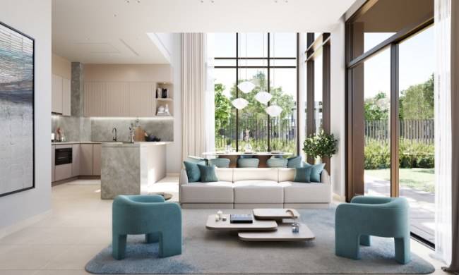 La Tilia at Villanova — exterior view in Dubai Land (Dubailand)