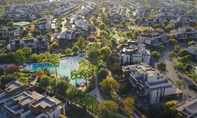 La Tilia at Villanova — exterior view in Dubai Land (Dubailand)