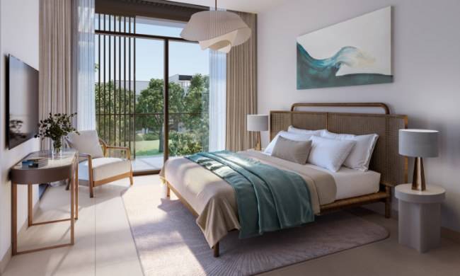 La Tilia at Villanova — exterior view in Dubai Land (Dubailand)