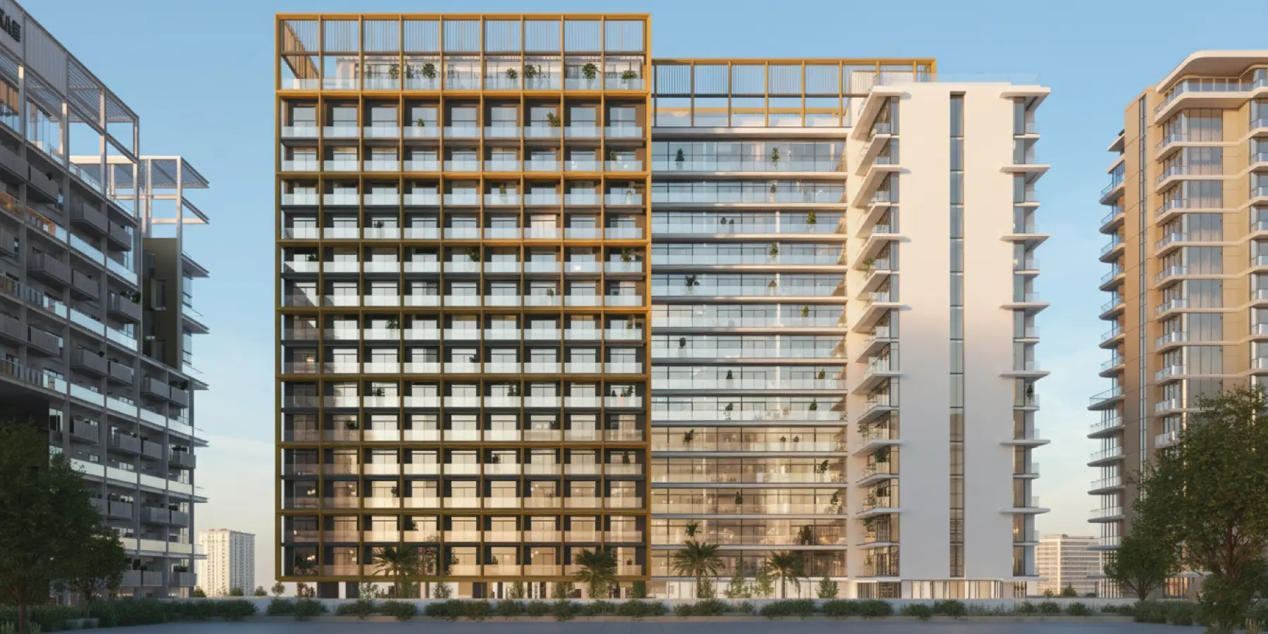 Azizi Farishta II — exterior view in Al Jaddaf