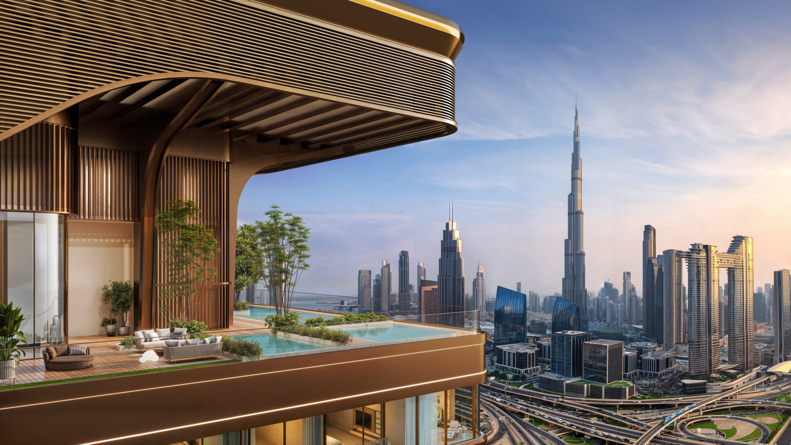 SOL LUXE Tower (Sheikh Zayed Road) — vue extérieure à DIFC