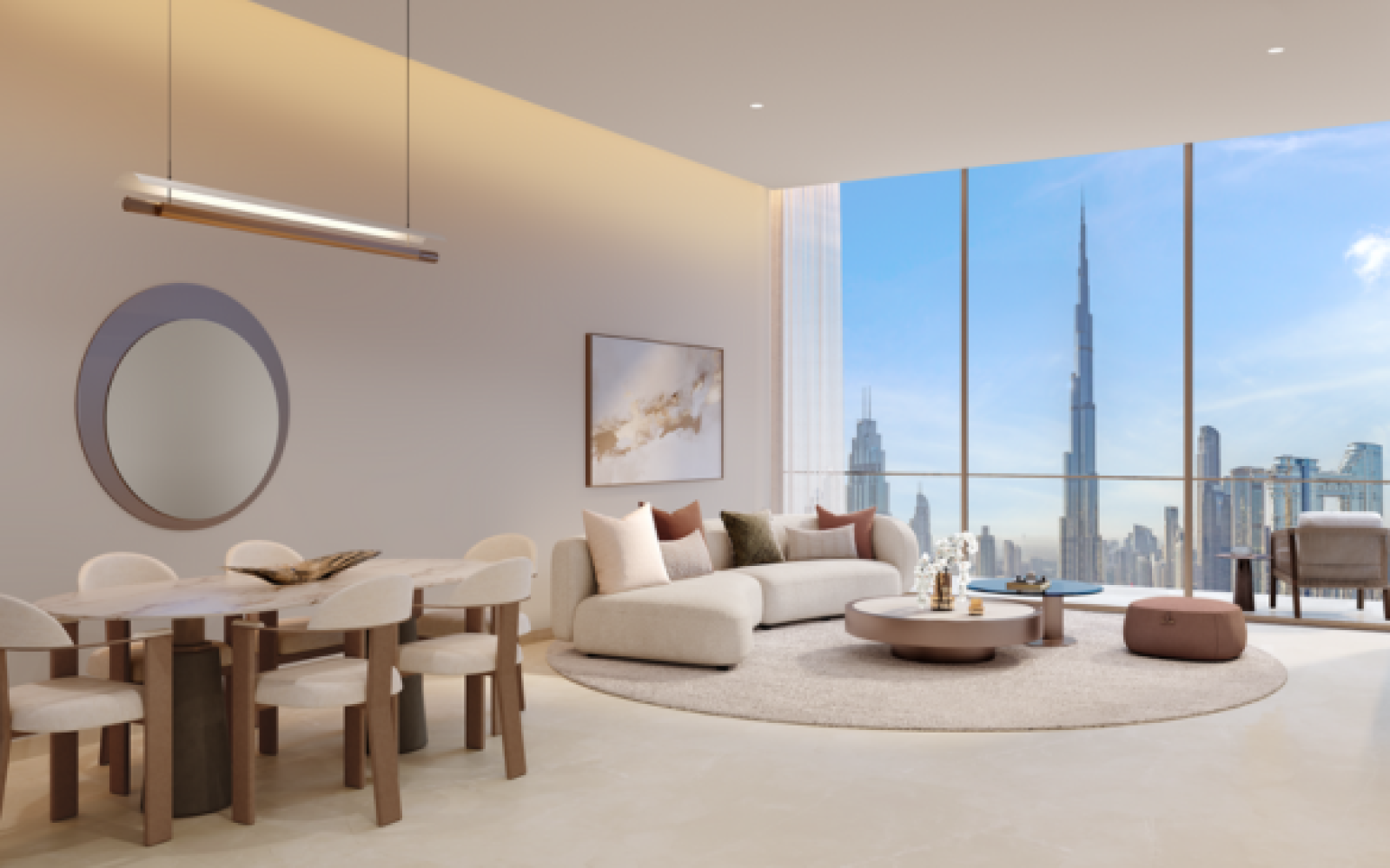 SOL LUXE Tower (Sheikh Zayed Road) — vue intérieure