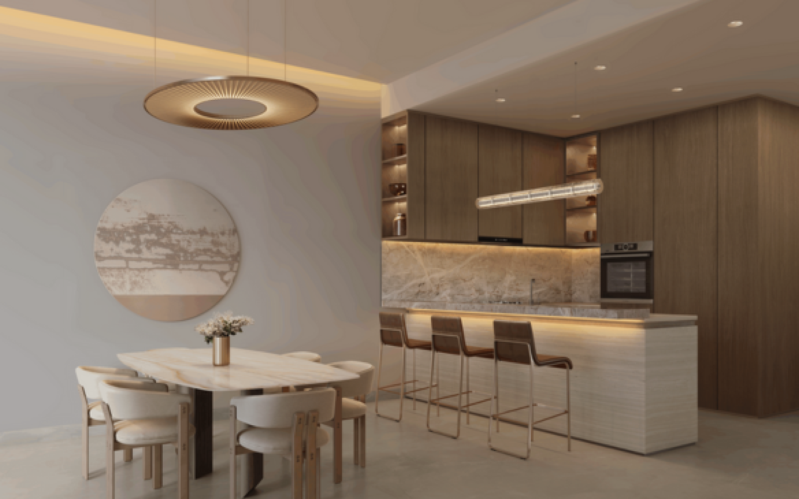 SOL LUXE Tower (Sheikh Zayed Road) — vue intérieure