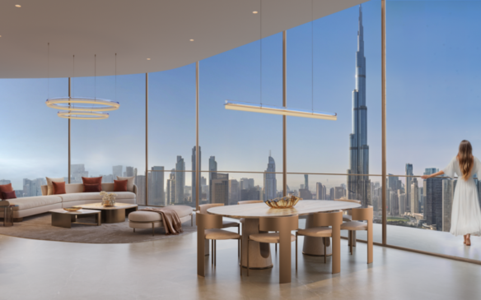 SOL LUXE Tower (Sheikh Zayed Road) — vue intérieure