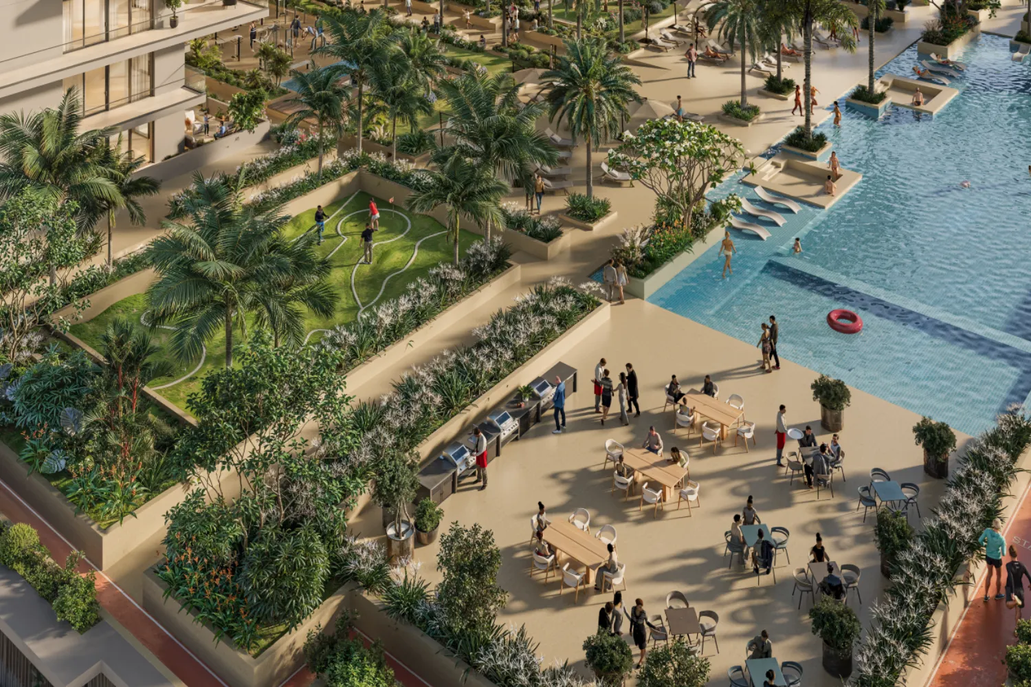 SOL LEVANTE (Jumeirah Village Triangle) — exterior view in Jumeirah Village Triangle (JVT)