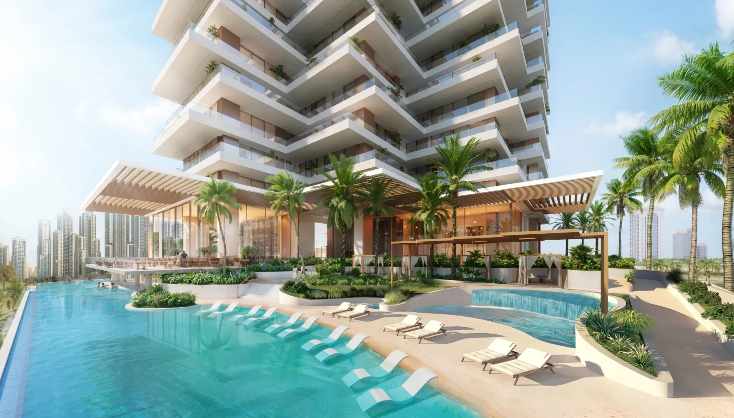 Fairmont Residences Solara Tower (Downtown Dubai) — amenity render