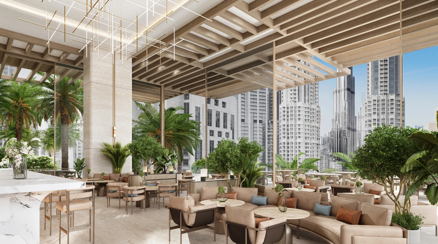 Fairmont Residences Solara Tower (Downtown Dubai) — exterior view in Downtown Dubai