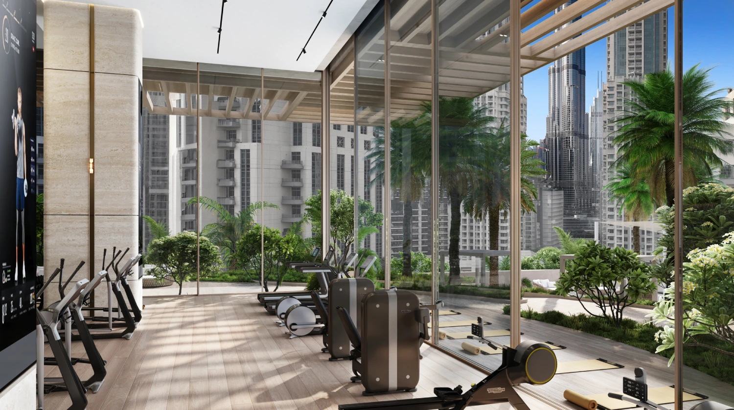 Fairmont Residences Solara Tower (Downtown Dubai) — amenity render