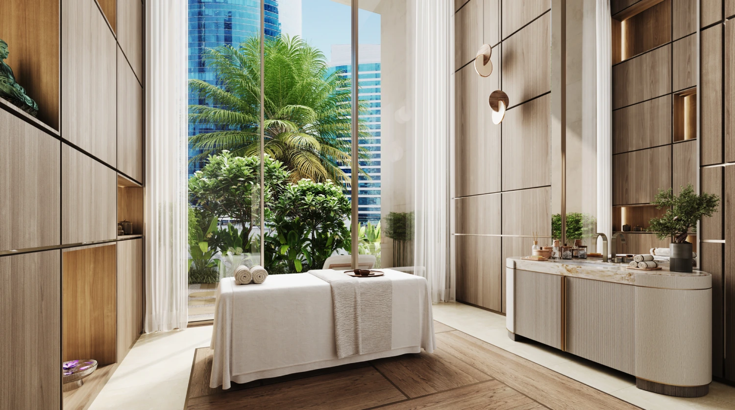 Fairmont Residences Solara Tower (Downtown Dubai) — exterior view in Downtown Dubai