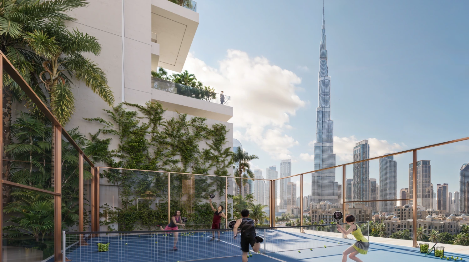 Fairmont Residences Solara Tower (Downtown Dubai) — exterior view in Downtown Dubai