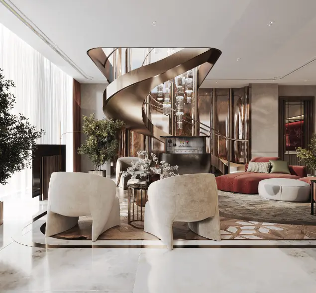 Burj Azizi Tower (Sheikh Zayed Road) — vue intérieure