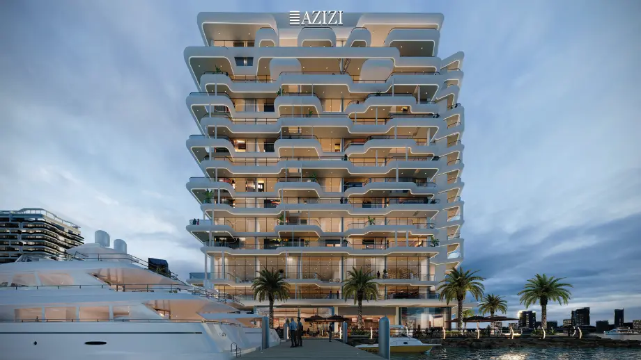 Azizi Wasel — exterior view in Dubai Islands