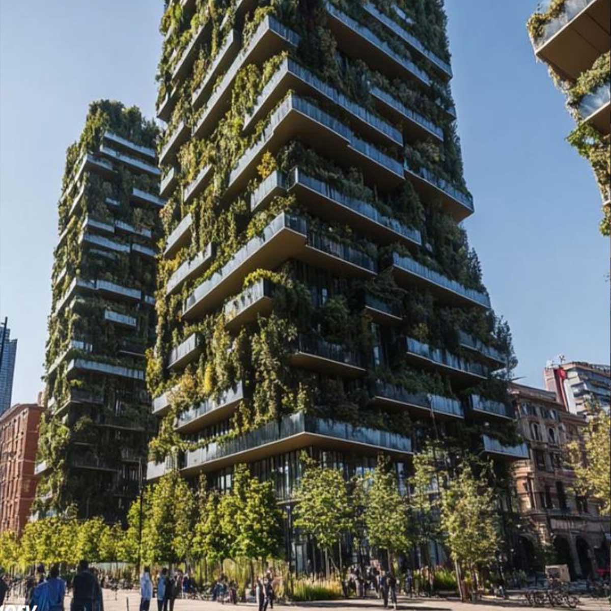 Azizi Milan — exterior view in Dubai Land (Dubailand)