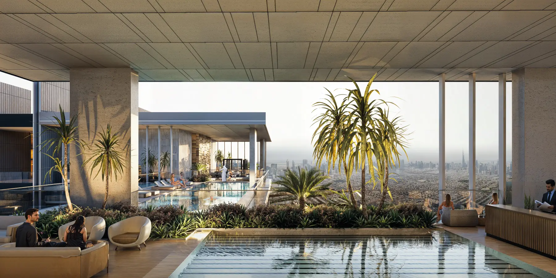 Milan Heights — exterior view in Dubai Land (Dubailand)