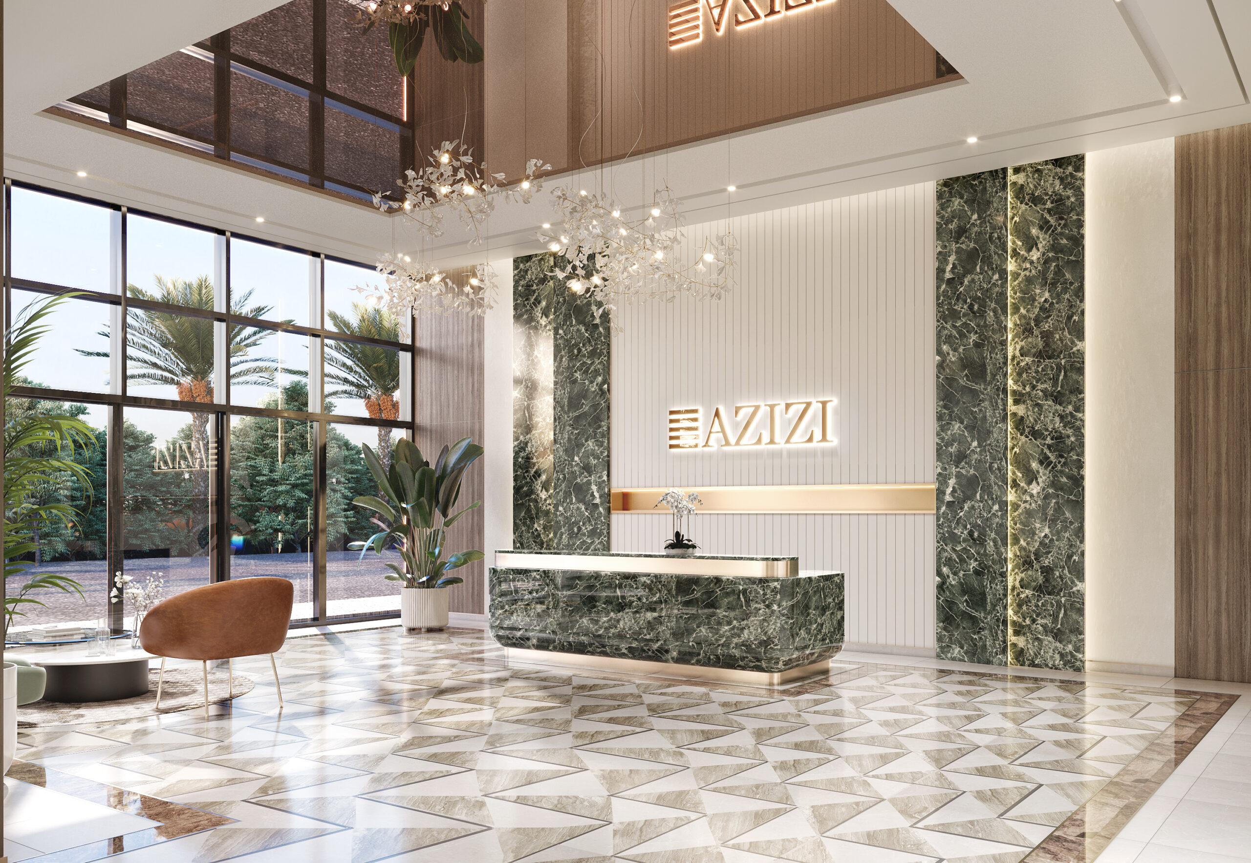 Azizi Venice — exterior view in Azizi Venice