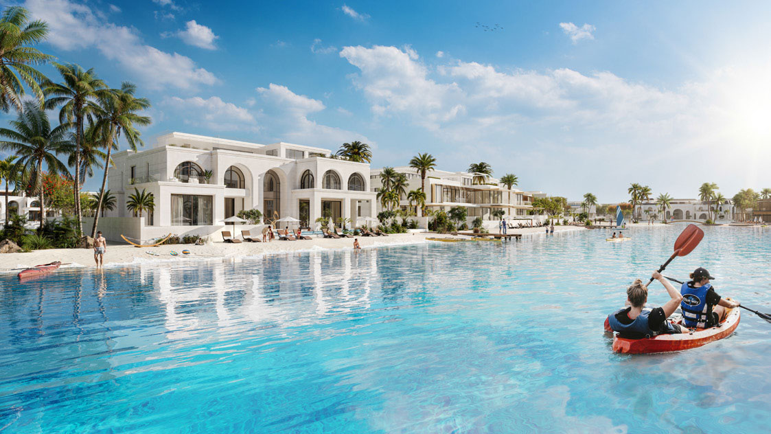 Monaco Mansions — vue extérieure à Azizi Venice