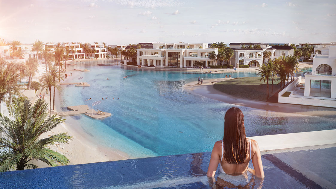 Monaco Mansions — vue extérieure à Azizi Venice