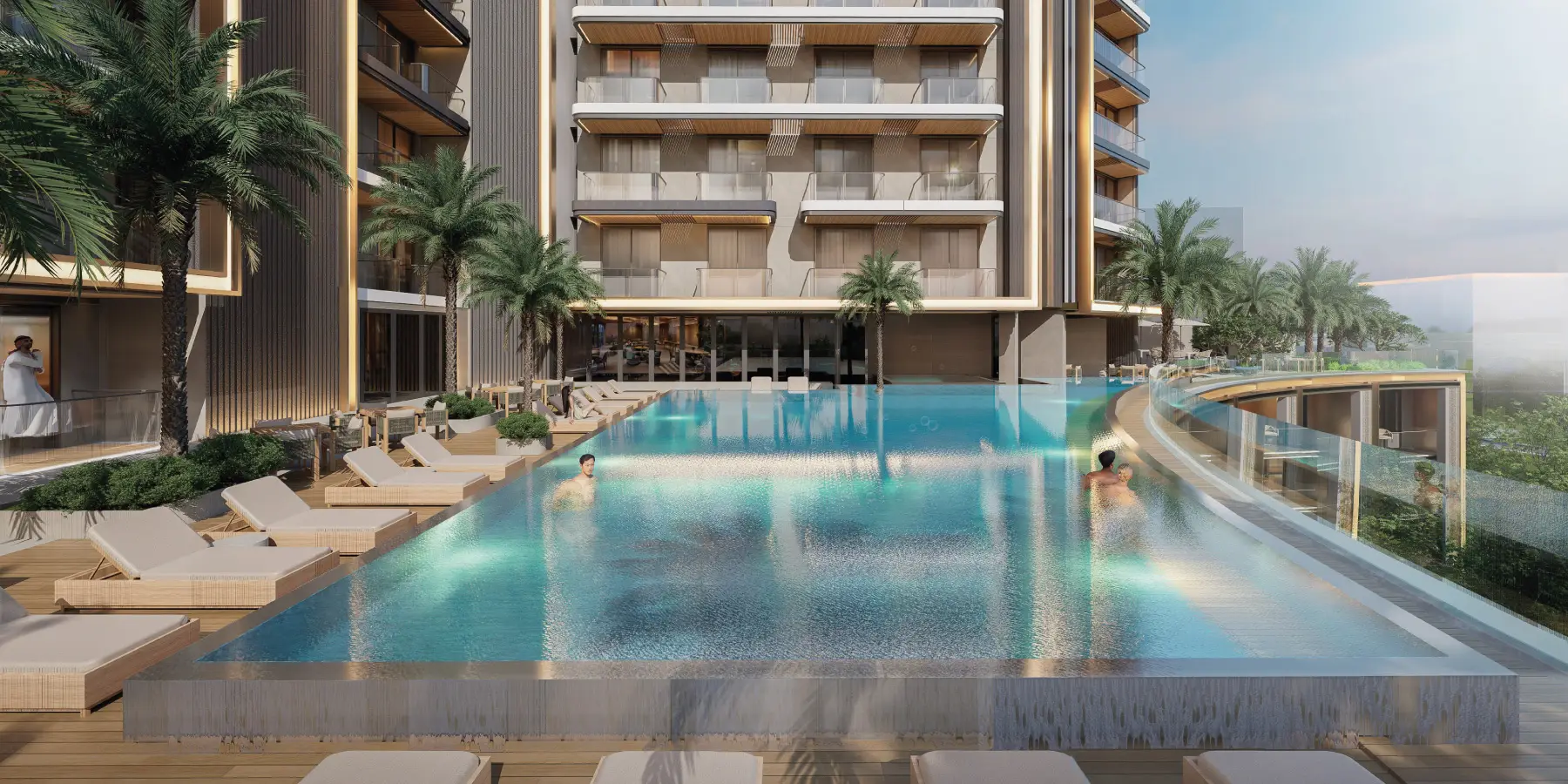 Azizi Gabriel — exterior view in Downtown Jebel Ali