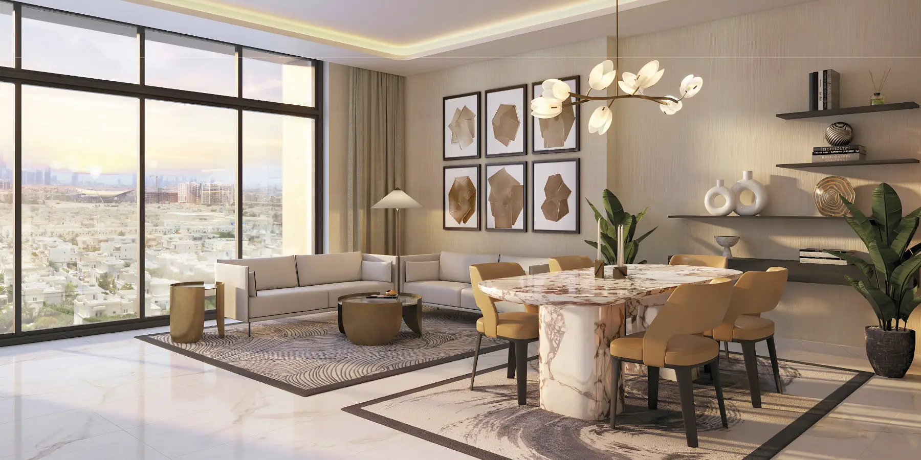 Azizi Gabriel — exterior view in Downtown Jebel Ali