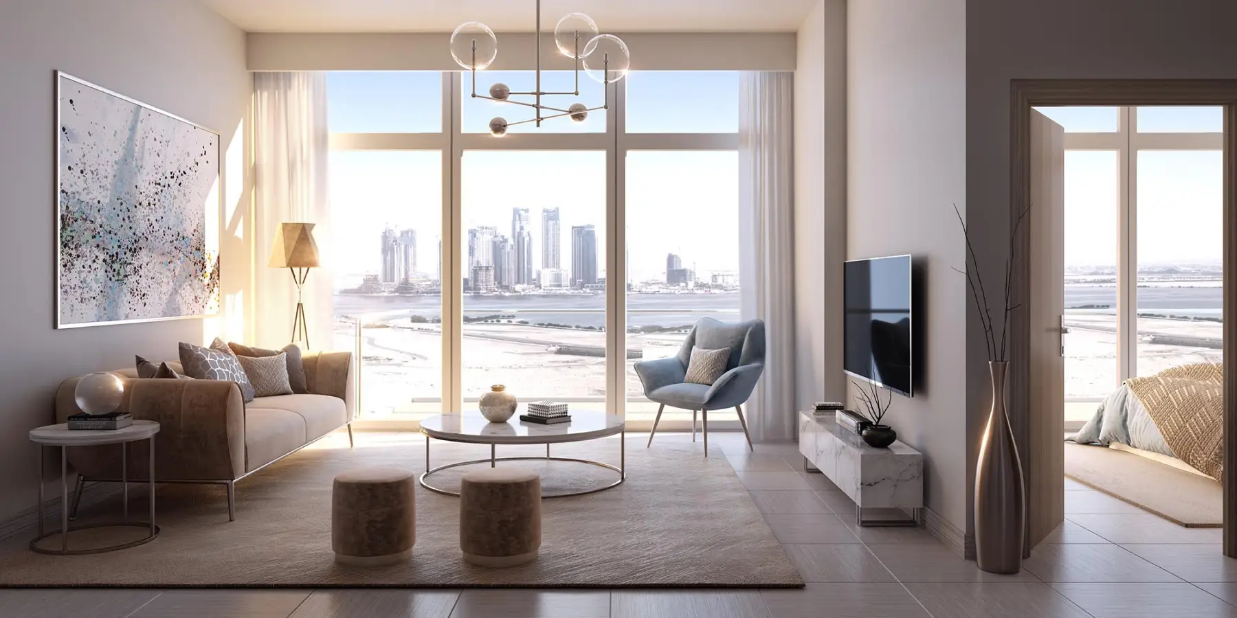 Creek Views 4 — exterior view in Al Jaddaf