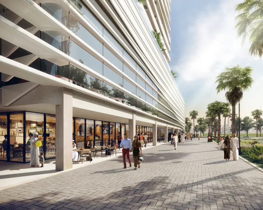 Creek Views 4 — exterior view in Al Jaddaf