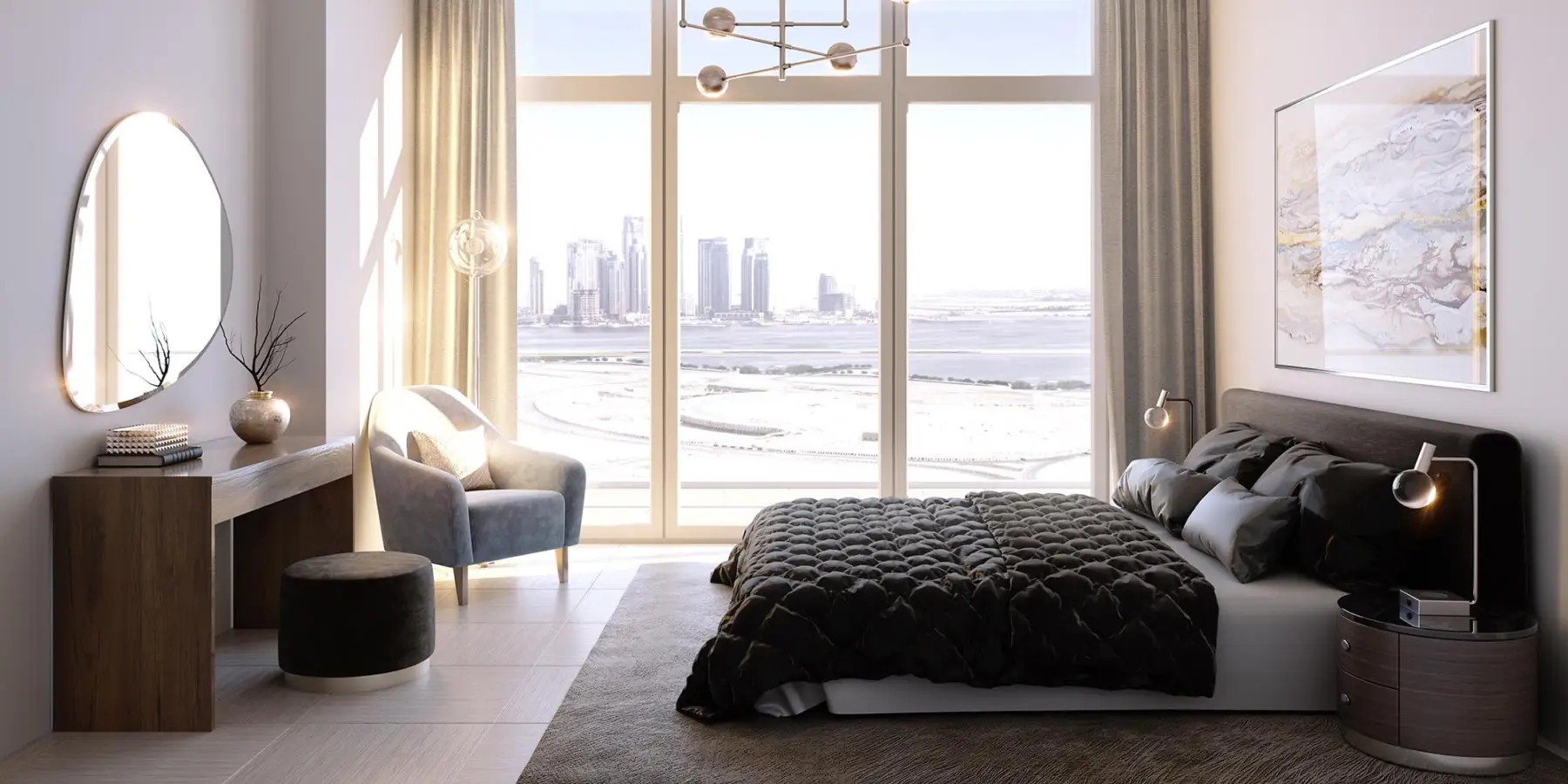 Creek Views 4 — exterior view in Al Jaddaf