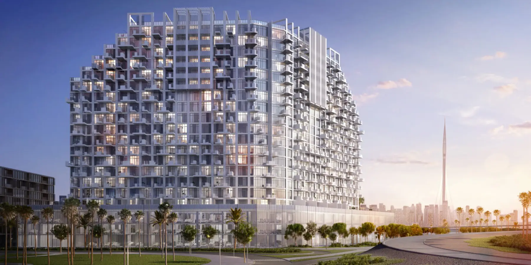 Creek Views 4 — exterior view in Al Jaddaf