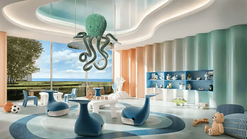 Chelsea Residences by DAMAC — vue extérieure à Dubai Maritime City