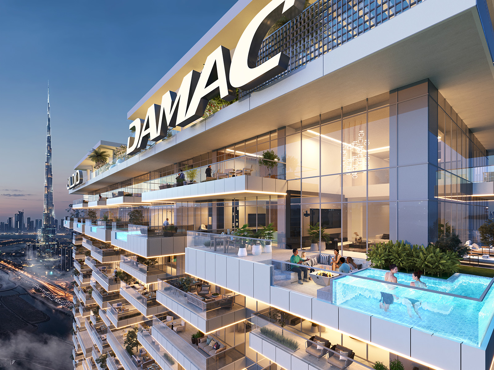 Safa Gate by DAMAC — vue extérieure à Al Wasl