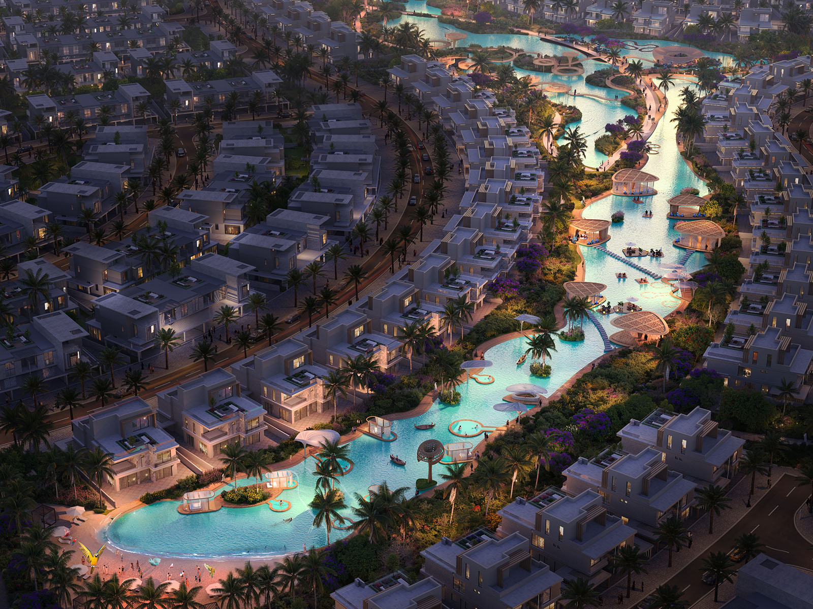 DAMAC Islands 2 — vue extérieure à DAMAC Islands