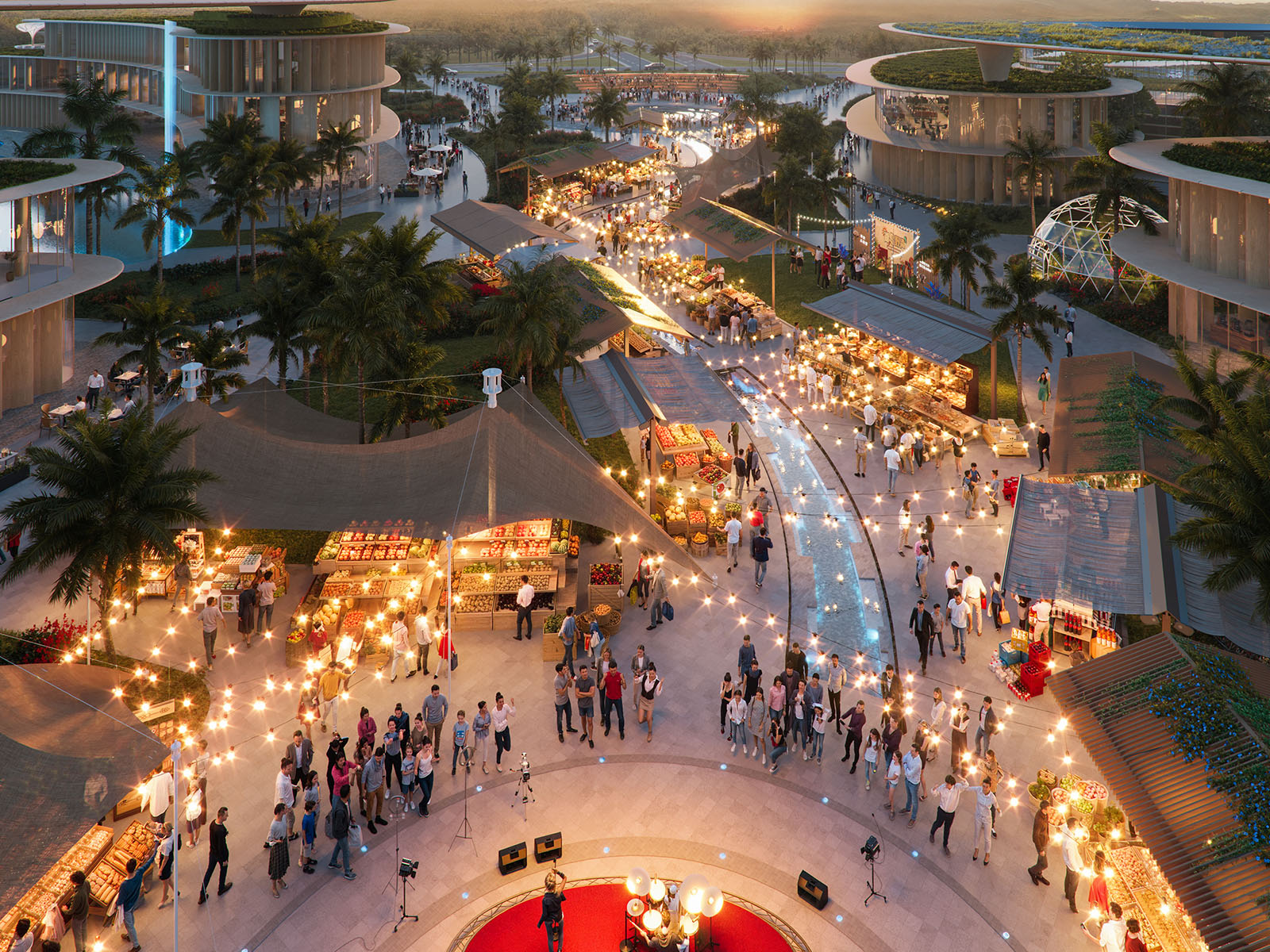 DAMAC Islands 2 — vue extérieure à DAMAC Islands