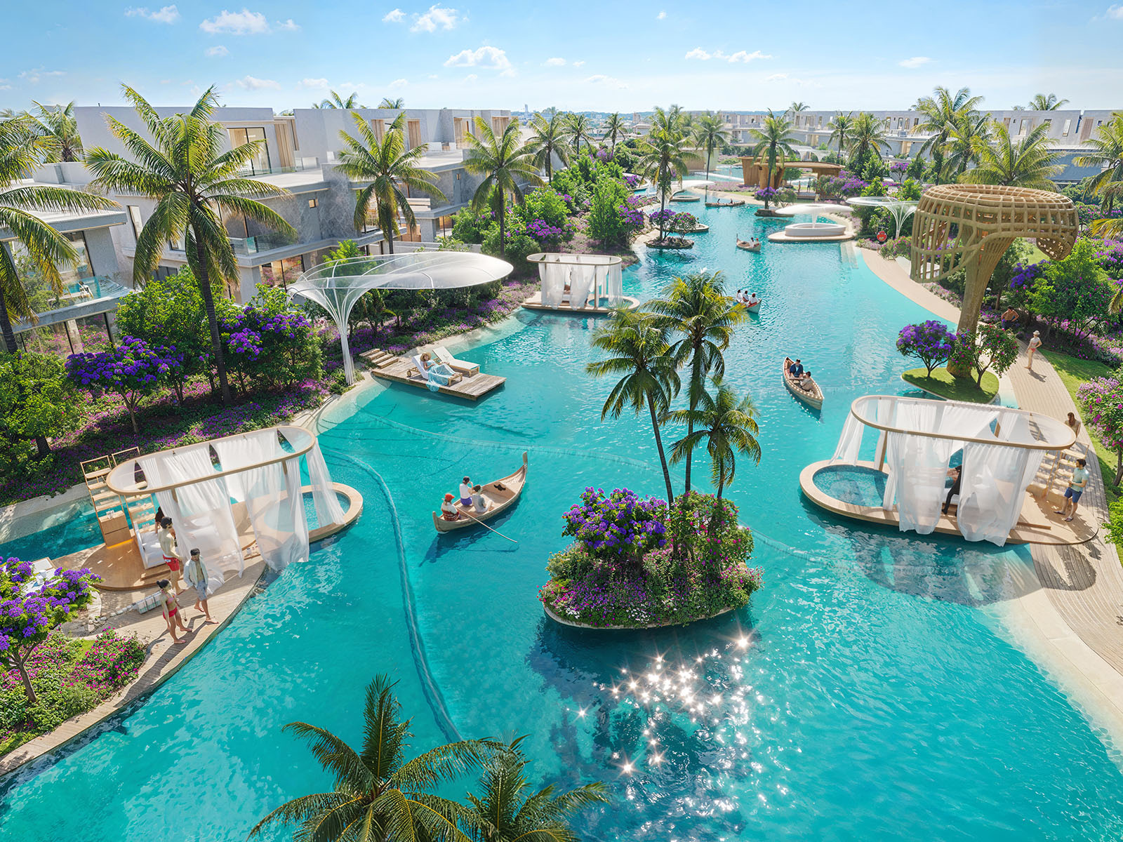 DAMAC Islands 2 — vue extérieure à DAMAC Islands