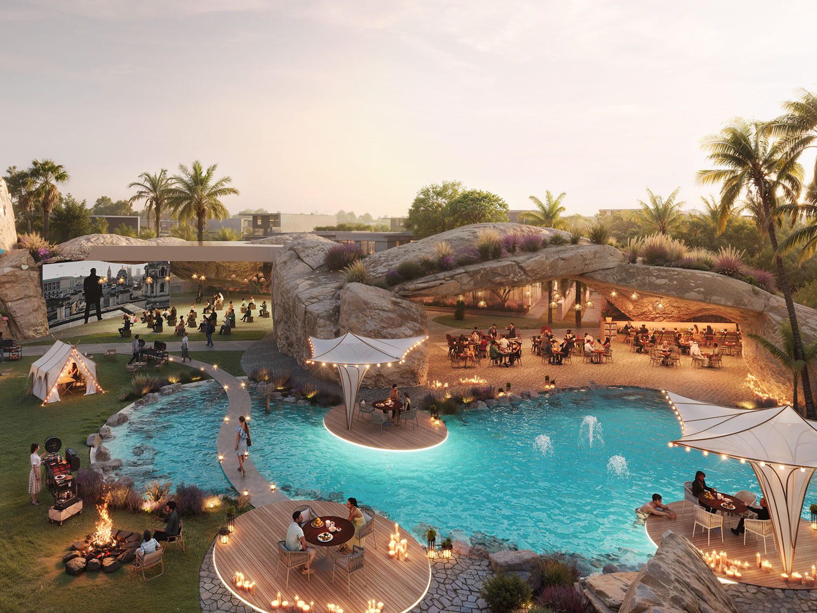 DAMAC Islands 2 — vue extérieure à DAMAC Islands