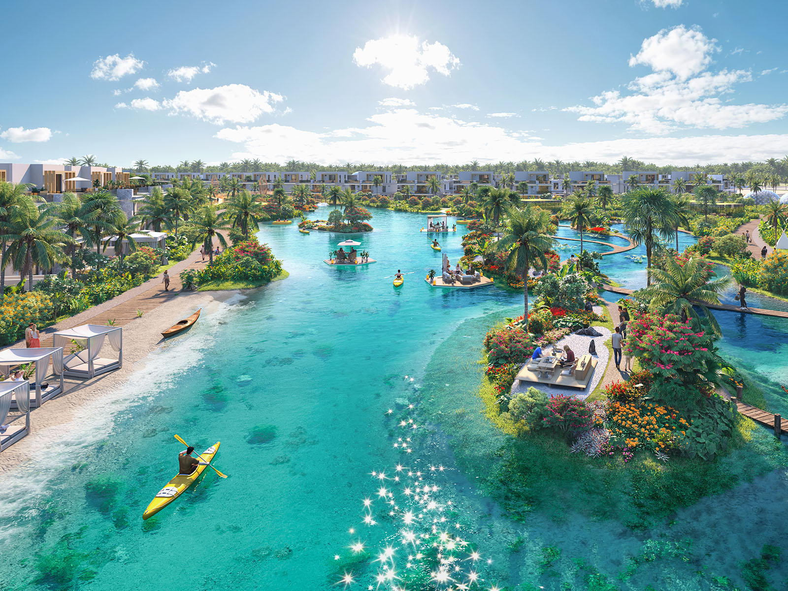 DAMAC Islands 2 — vue extérieure à DAMAC Islands