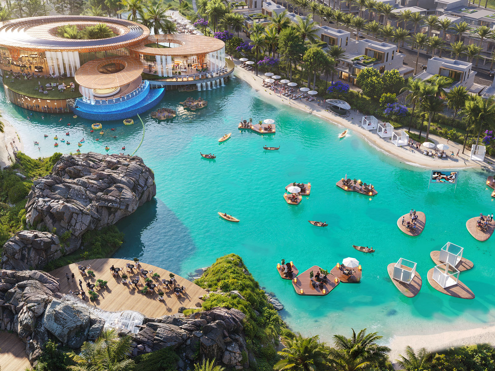 DAMAC Islands 2 — vue extérieure à DAMAC Islands