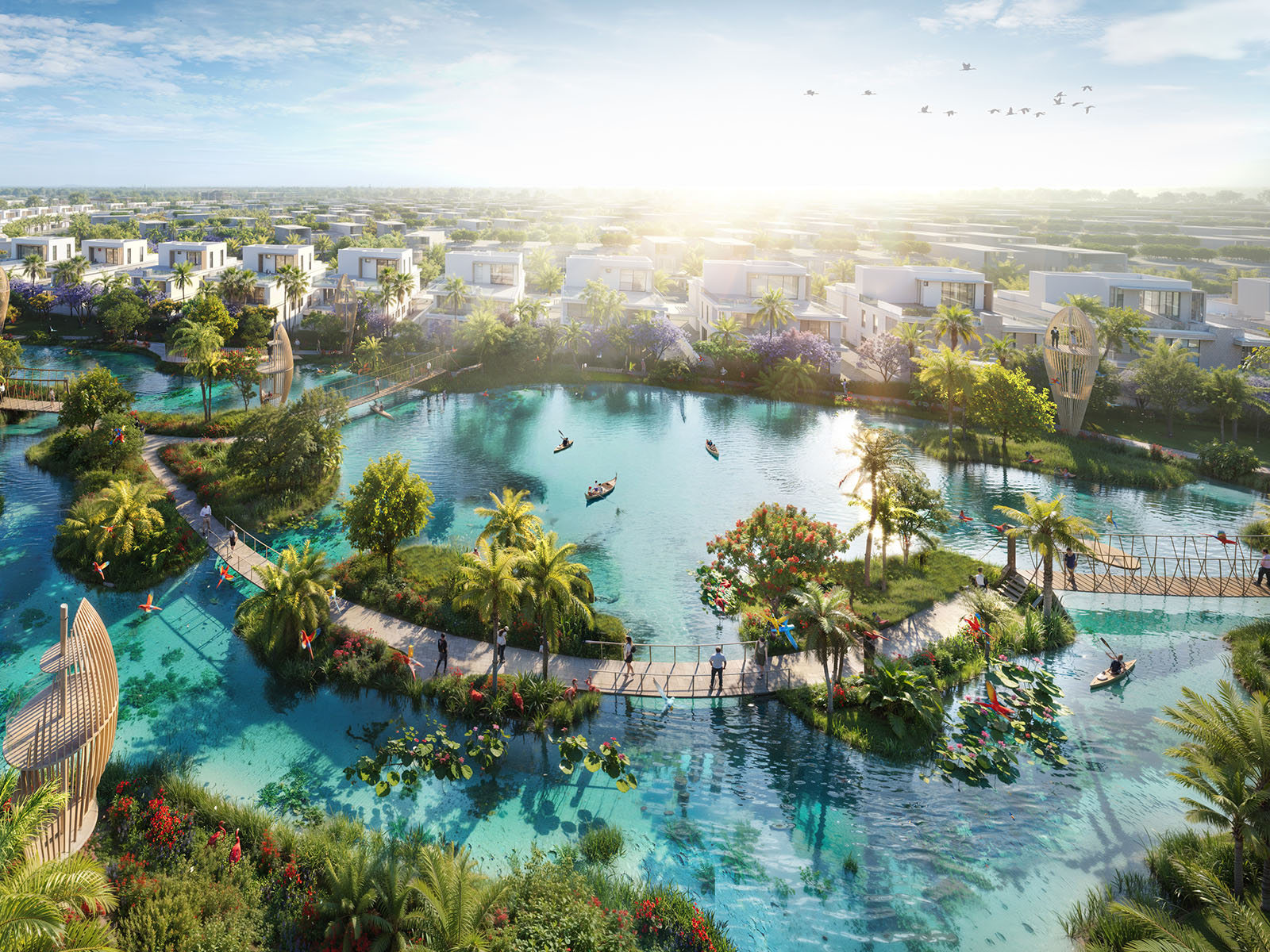 DAMAC Islands 2 — vue extérieure à DAMAC Islands