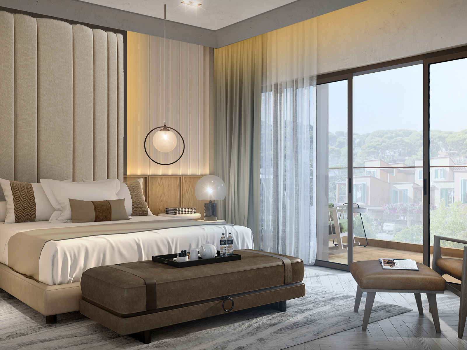 Valencia at DAMAC Lagoons District — vue extérieure à DAMAC Lagoons