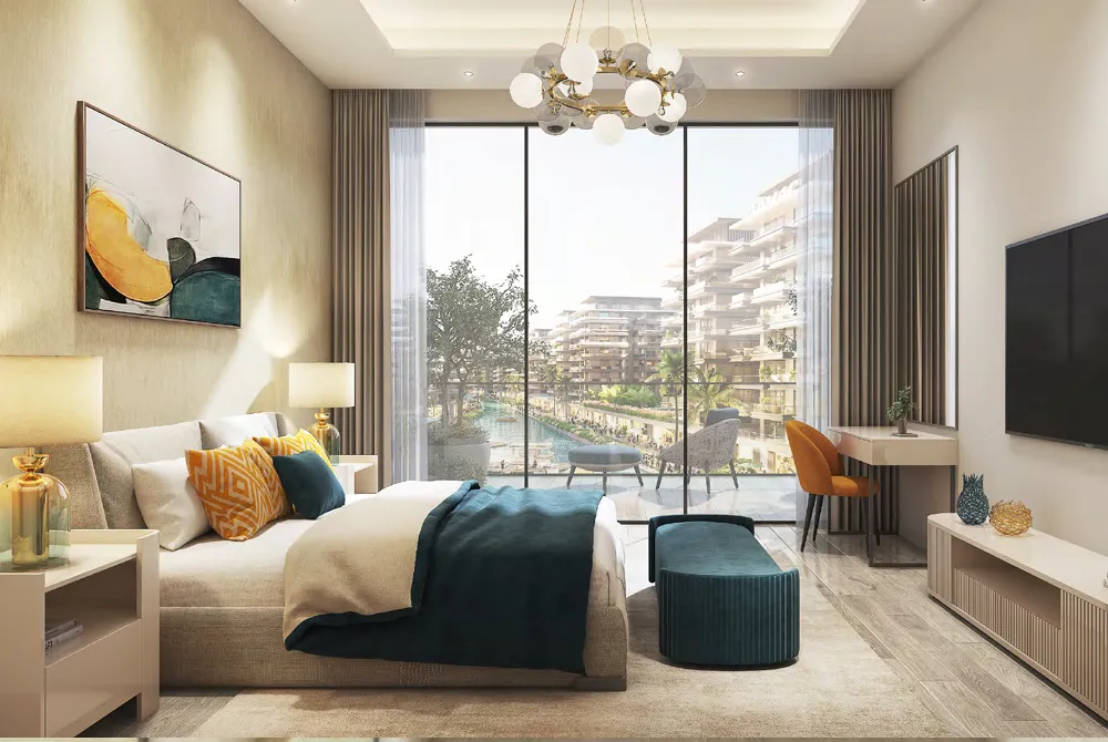 Azure 2 at DAMAC Riverside Views — interior render