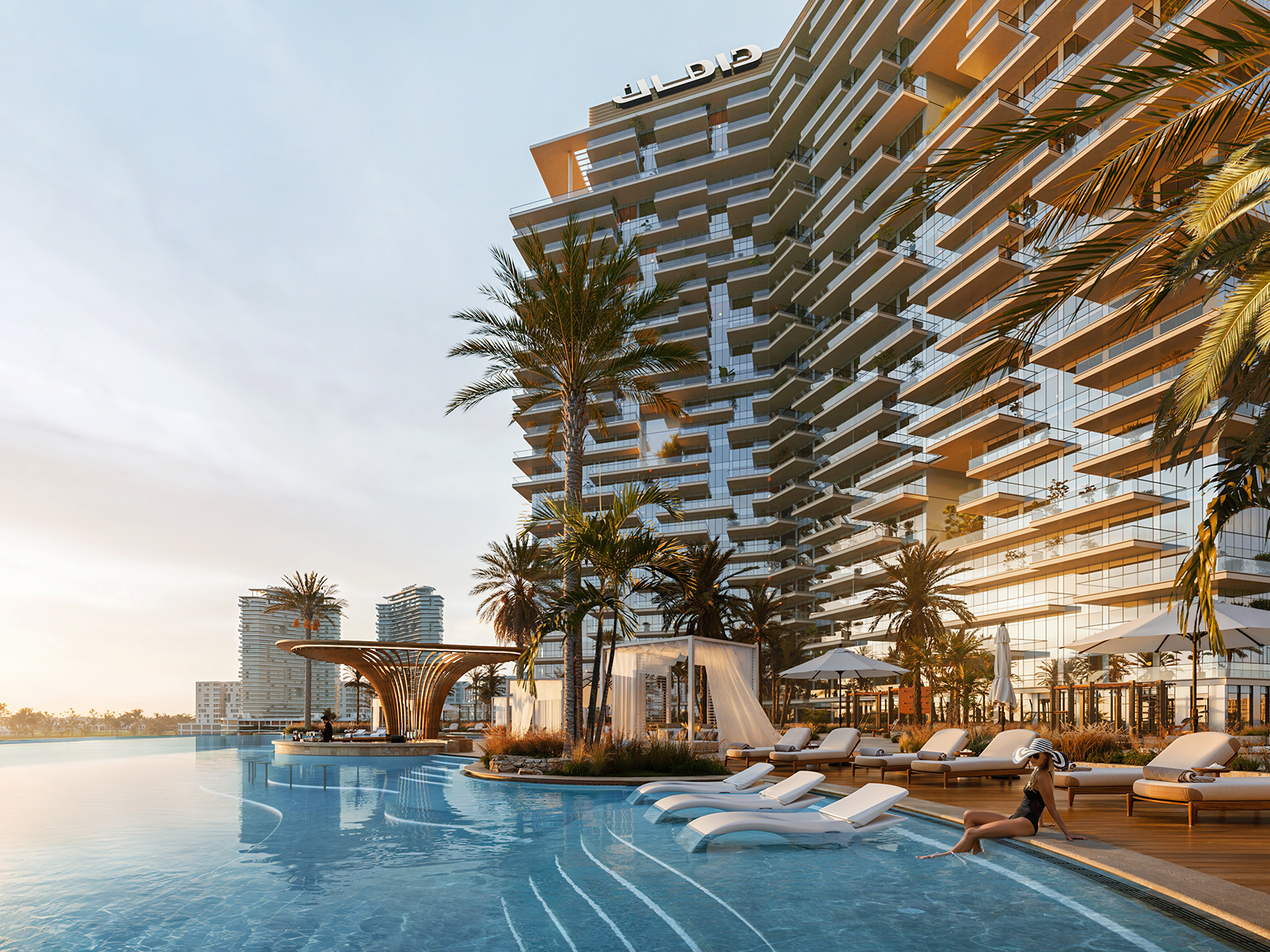 DAMAC District — vue extérieure à DAMAC Hills