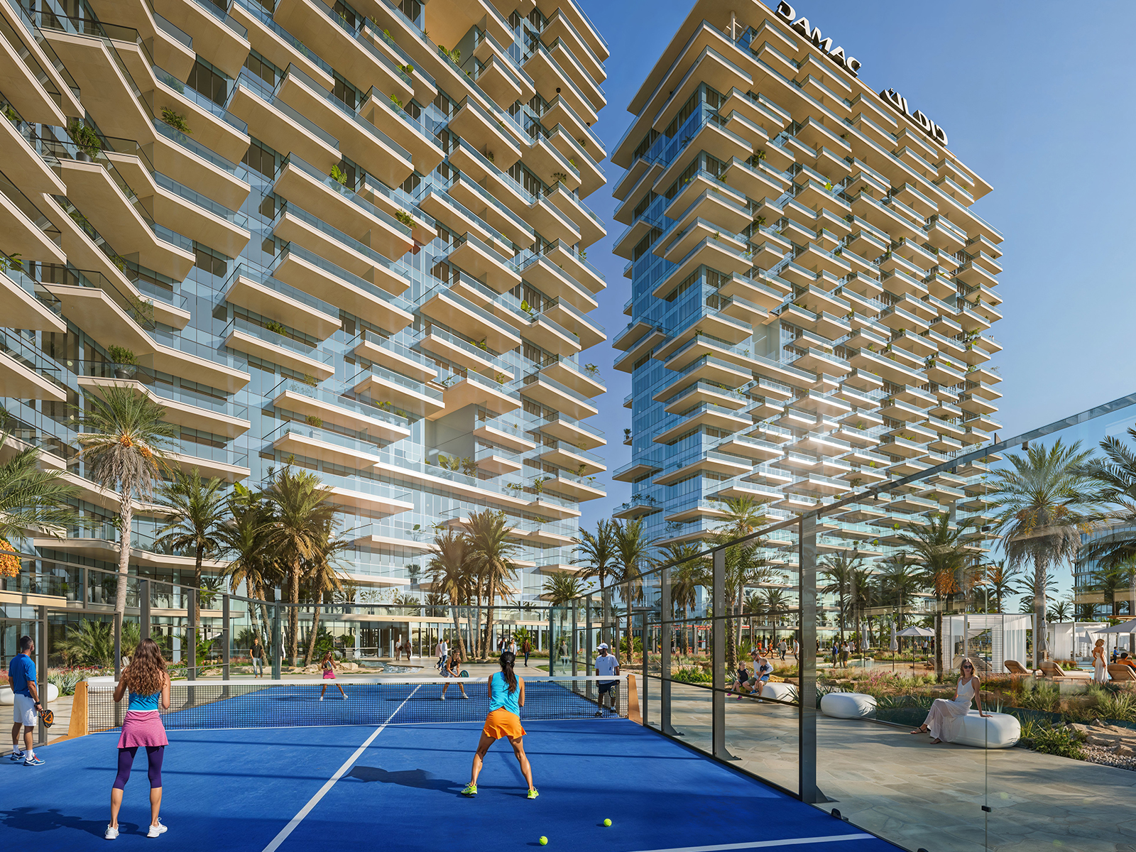 DAMAC District — vue extérieure à DAMAC Hills