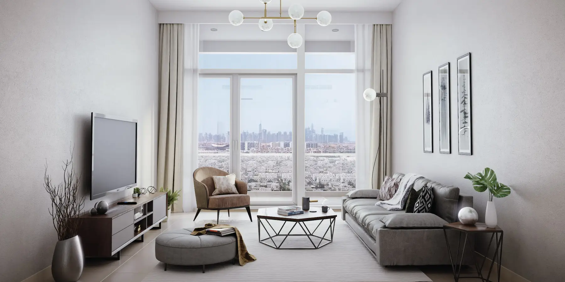 Azizi Sakandar — exterior view in Al Furjan