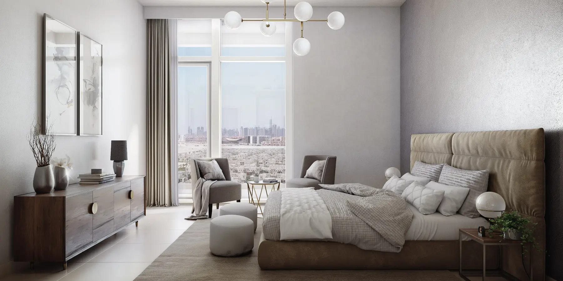 Azizi Sakandar — exterior view in Al Furjan