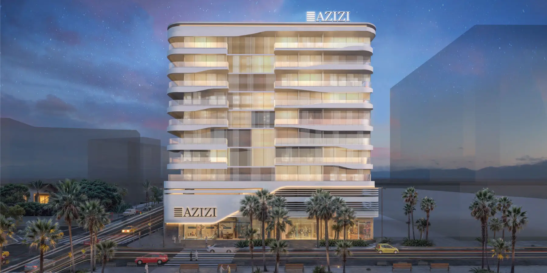 Azizi Raffi — exterior view in Al Furjan