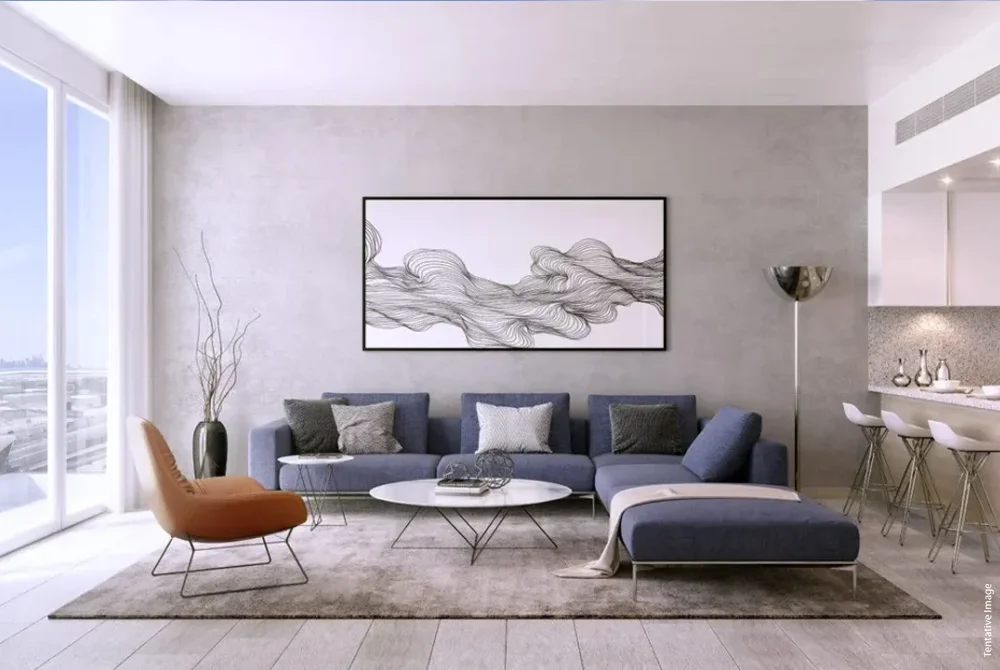 Azizi Aura Phase 2 — exterior view in Jebel Ali Village