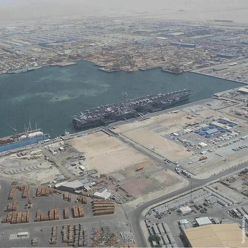 Azizi Aura Phase 2 — exterior view in Jebel Ali Village