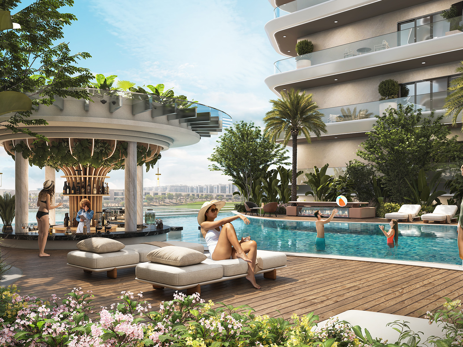 ELO 2 by DAMAC — exterior view in Dubai Land (Dubailand)