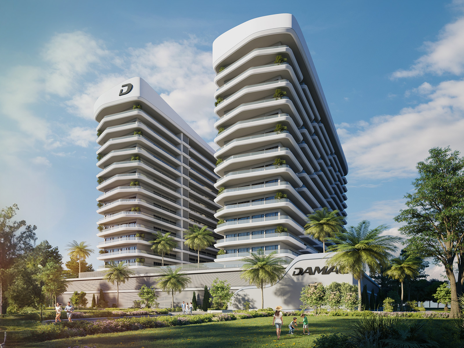ELO 2 by DAMAC — exterior view in Dubai Land (Dubailand)