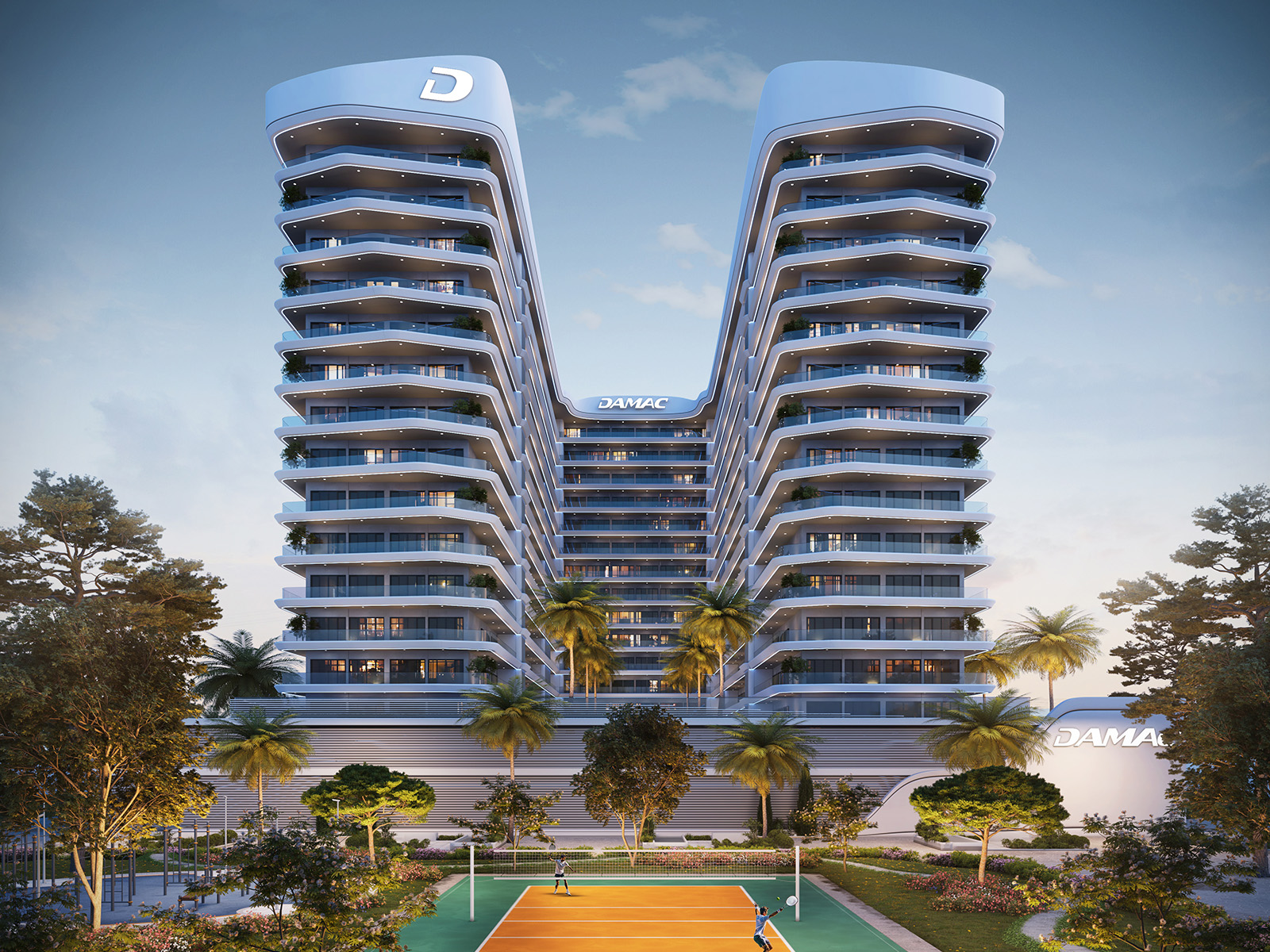 ELO 2 by DAMAC — exterior view in Dubai Land (Dubailand)